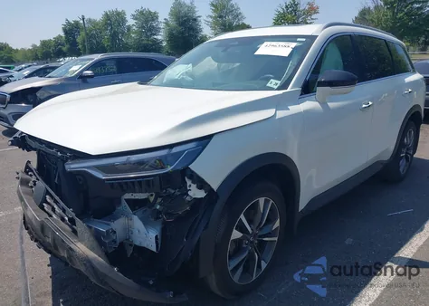 2023 Infiniti Qx60 Luxe Awd z USA, uszkodzony, nr VIN 5N1DL1FS1PC366349